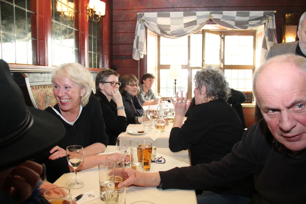 Dining Skyskraperen Restaurant in Bergen, Norway
