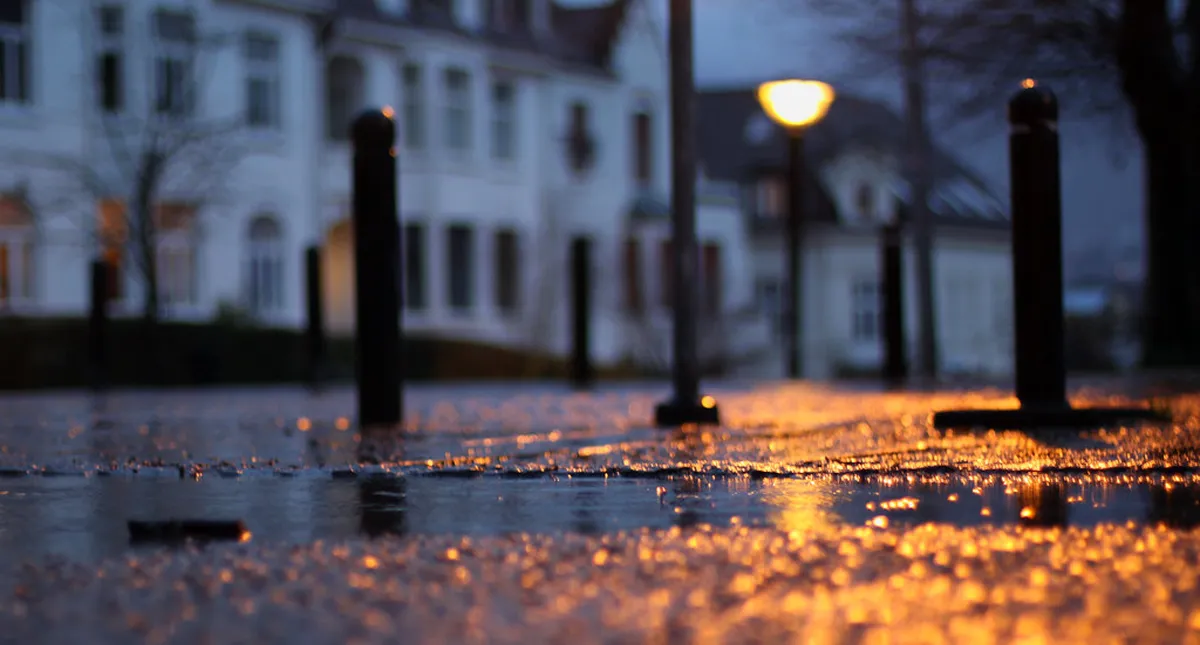Bergen Really Rainy in Bergen, Norway